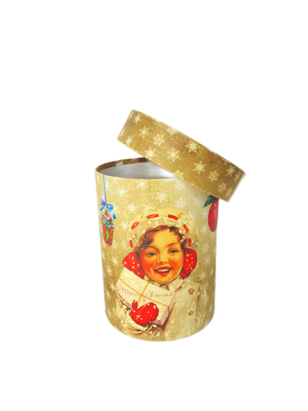 Шляпная коробка НГ Дизайн "Винтаж"